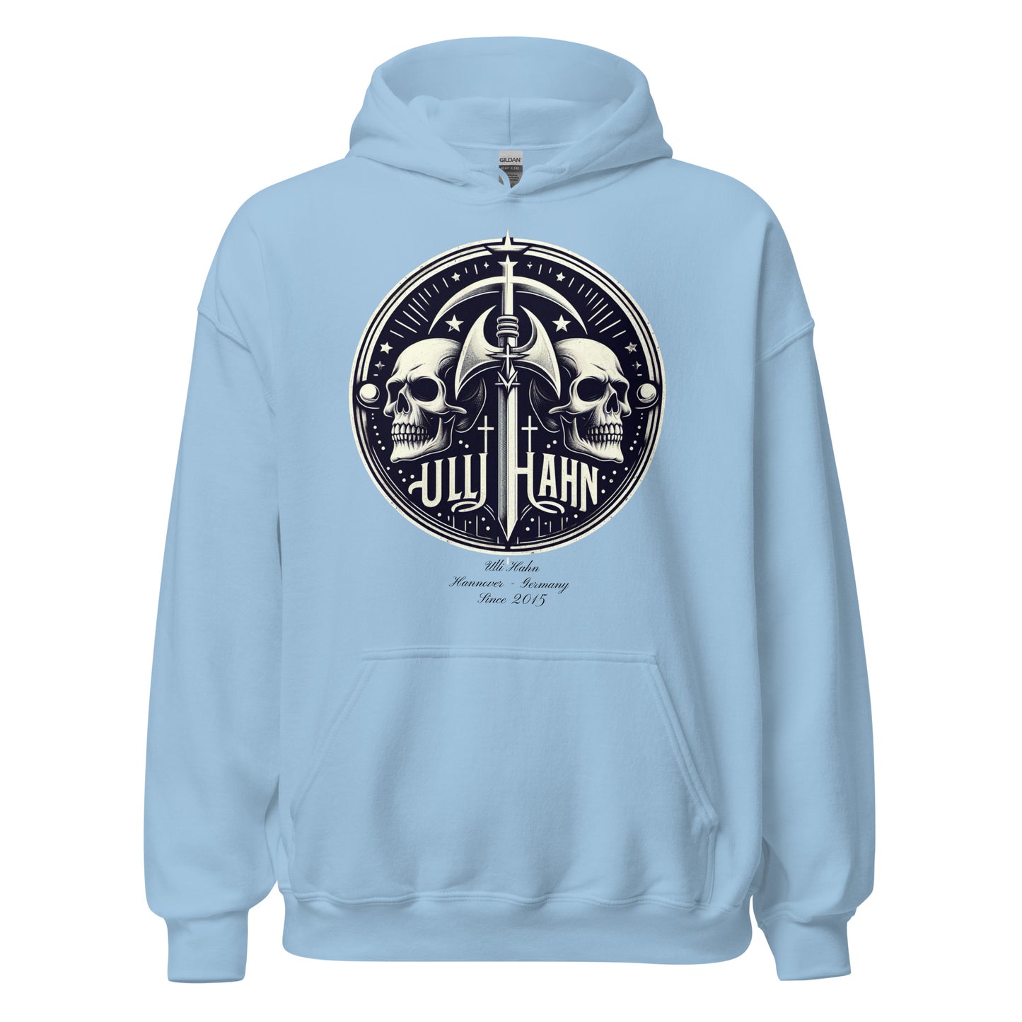 Ulli Hahn Viking Skull Hoodie