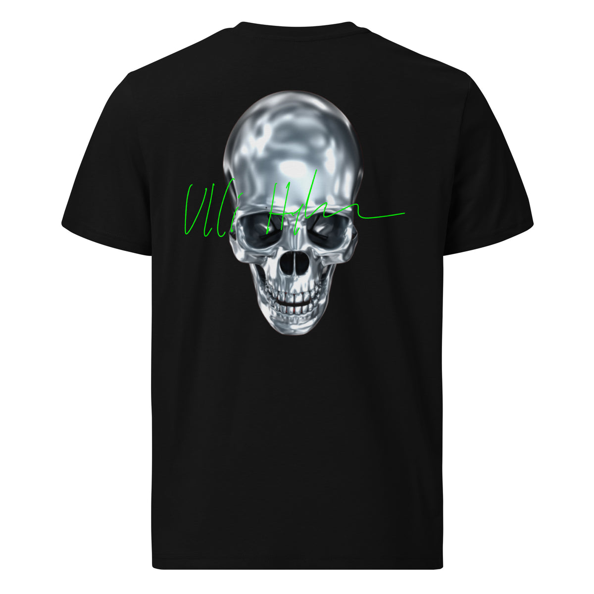 Ulli Hahn silver Skull T-Shirt