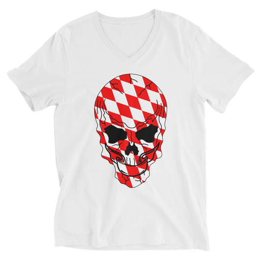 UH V-NECK ROCKTOBER RED