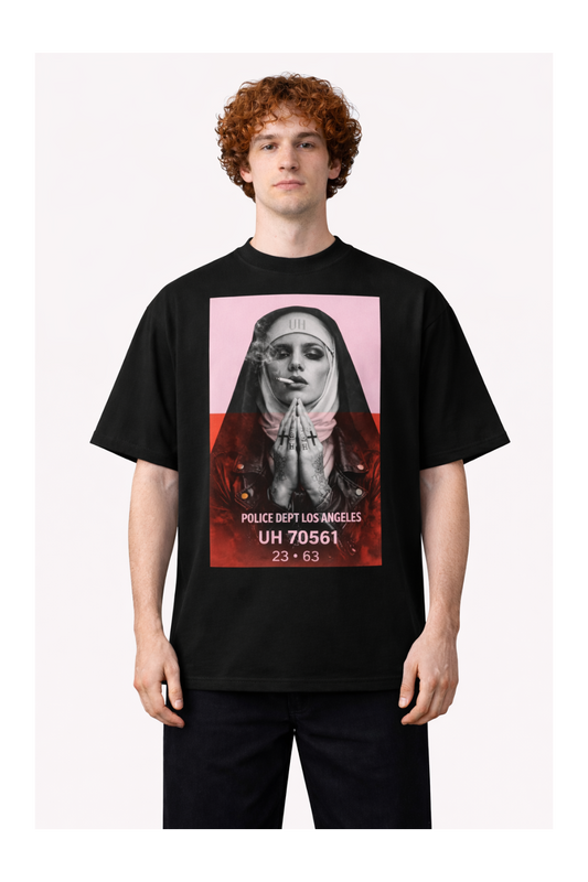 UH Rebel Saint Art-Oversize Black