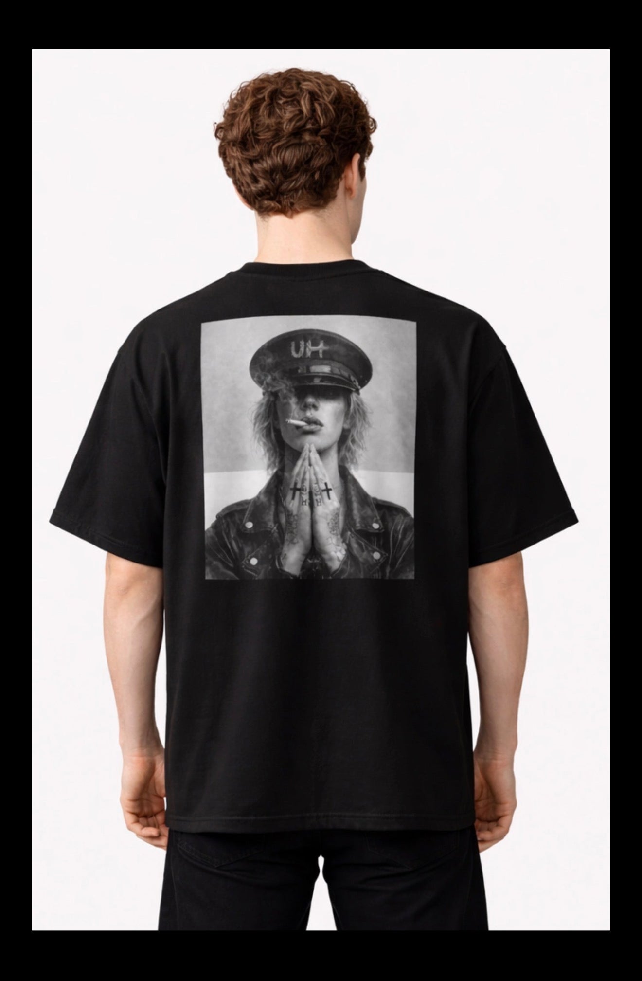 UH Rebel Prayer -Oversize Black