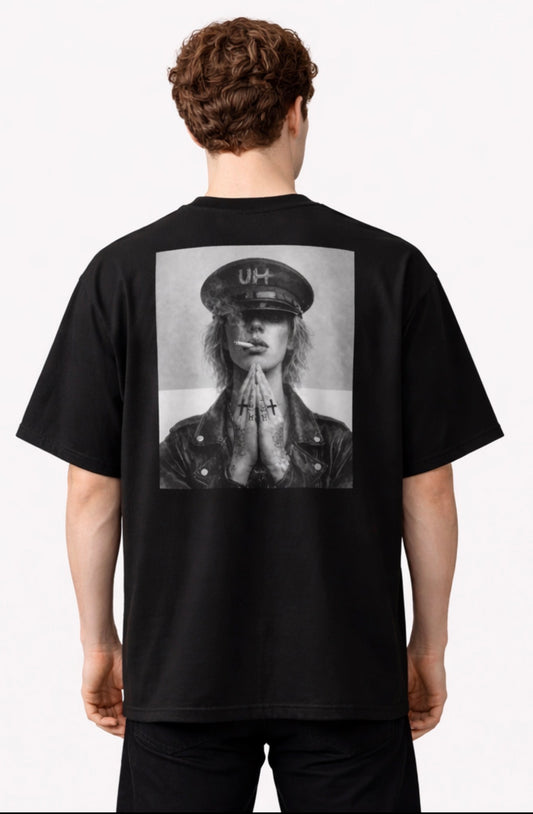 UH Rebel Prayer -Oversize Black