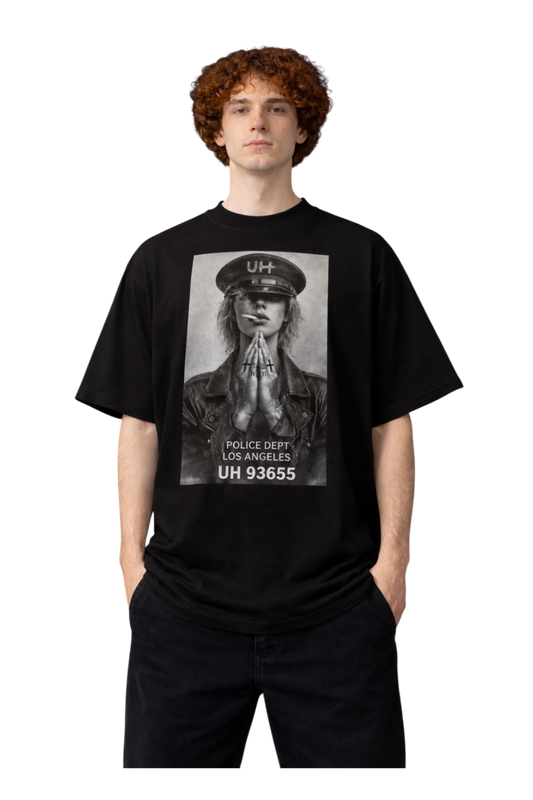 UH Rebel Prayer-Oversized Black
