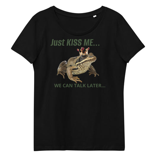 Ulli Hahn Women's T-Shirt frog kiss me