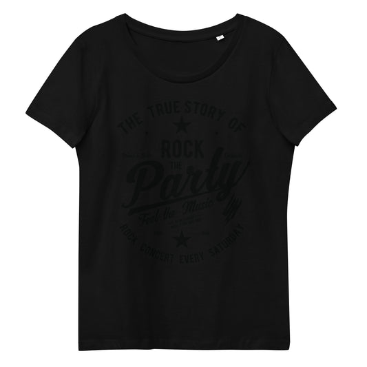 Ulli Hahn Women's T-Shirt Rock the Party black