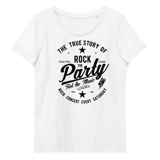 Ulli Hahn Women's T-Shirt Rock the Party white